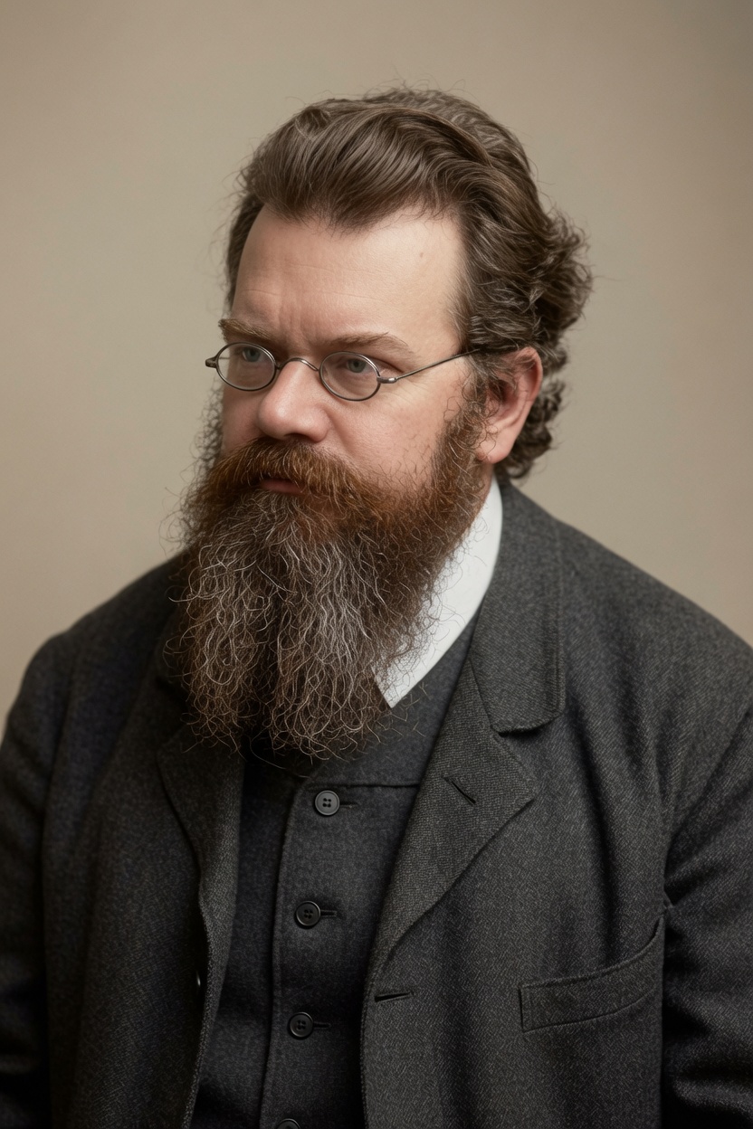 Portrait of Prof. Dr. Ludwig Boltzmann