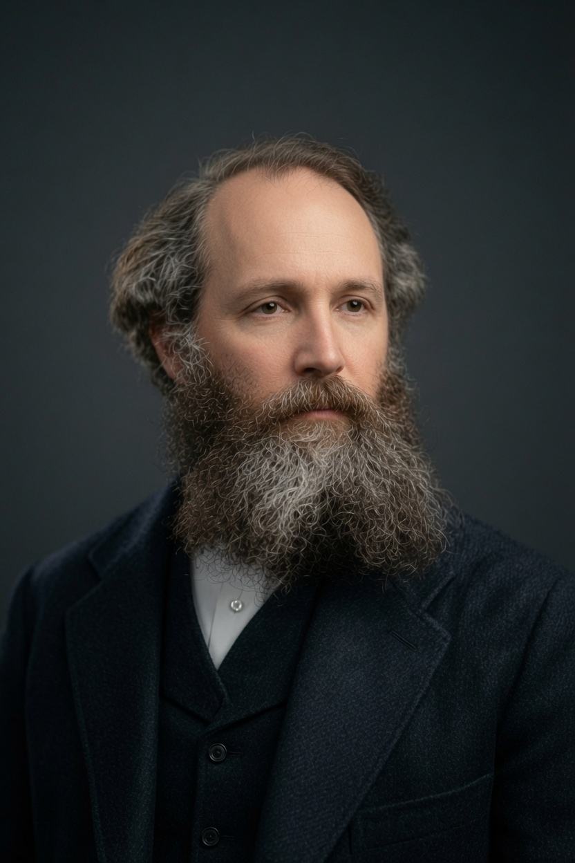 Portrait of James Clerk Maxwell FRS FRSE