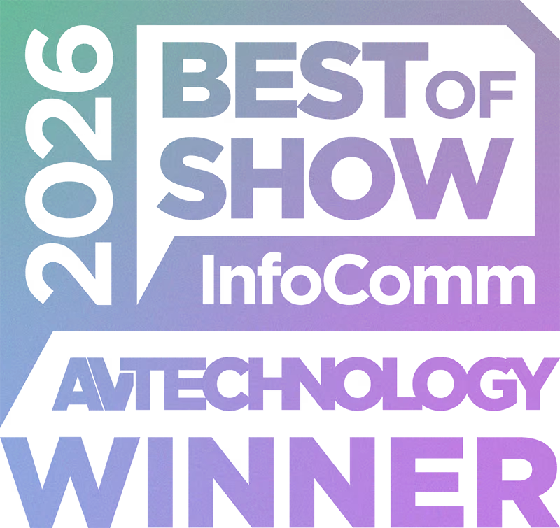 AV Technology Best of Show 2026, InfoComm